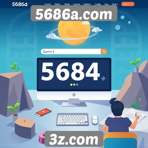 Navegação e experiência do usuário no site 5686a.com